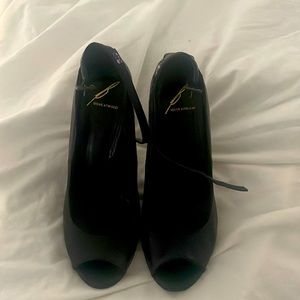 Brian Atwood Black Heels